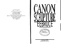 00059 Bruce The Canon of Scripture.pdf